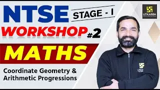 NTSE Stage 1 Workshop | Coordinate Geometry & Arithmetic Progression | Maths | Mukesh Sir