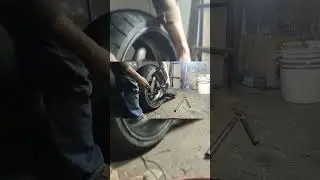 gsxr 1000cc  fitting fat tyre swingarm in Pakistan 🇵🇰     M.A Motorsports