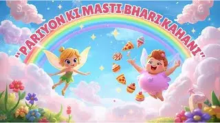 Pariyon Ki Funny Kahani 😄🧚&zwj;♀️ | Kids Fairy Story Hindi | Cartoon Story for Children