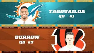Madden NFL 22 - Miami Dolphins Vs Cincinnati Bengals Simulation Full Game PS5 Gameplay
