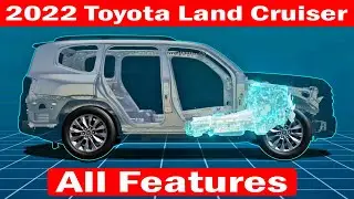 New 2022 Land Cruiser All Features Explained - Engine, Transmission, Body & Chassis