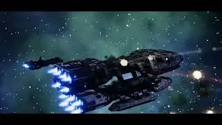 Battlestar Galactica Deadlock Resurrection Mission 6.  Galactica, one Minerva and two Artemises.