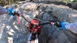 GasGas 250 TXT Racing trials bike practice