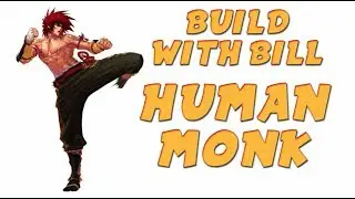 Build with Bill - Human Monk - D&D, DnD, Dungeons & Dragons