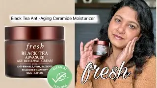 Антивозрастной увлажняющий крем с церамидами Fresh Black Tea — новинка Sephora