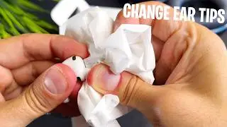 AirPods Pro 3: как поменять амбушюры