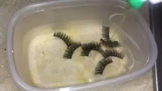 How To: Clean Mink Lashes | First Time Cleaning Lashes | Imani Luxxe