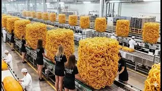Inside the Largest Modern Ramen Factory USA | From Raw Beef Bones to Instant Noodles (Full Process)