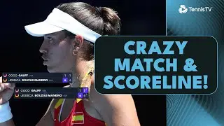 Coco Gauff vs Jessica Bouzas Maneiro ROLLERCOASTER 🫣 | United Cup 2026 Highlights