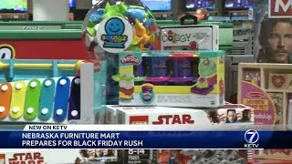Nebraska Furniture Mart prepares for Black Friday shoppers