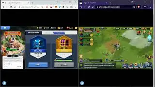 League of Kingdoms - Multi-Kingdom Farming - Not Enough Troops to Farm All the Gains #p2e#
