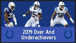 Colts Over and Underachievers of 2019