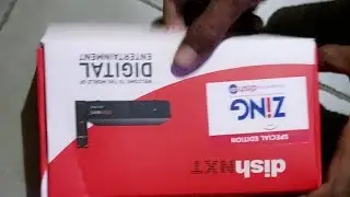 Dish TV zing FTA boxx unboxing