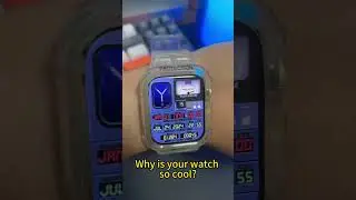Future watch face so cool！#applewatch #iwatch #funnywatch #future