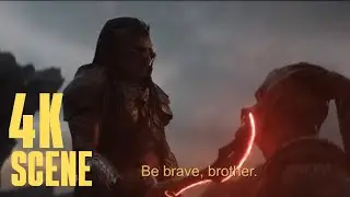 NEW PREDATOR vs CLAN LEADER FIGHT SCENE In Predator BADLANDS PREDATOR Badlands