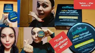 I use mCaffeine under-eye patches, and the results are absolutely amazing! #mcaffeineundereyereview 