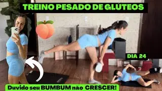 Treino completo de glúteos e posterior em casa!