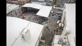 New Dunedin Hospital project - Cadbury warehouse demolition Update 21/05/2020