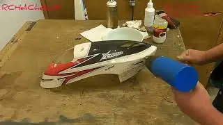 Specter700 RC Helicopter/ Canopy rebuild Part 2