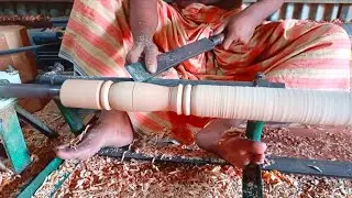 how to making wooden dressing table leg design - Wood work every day (Part=69)