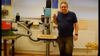 Pelarborrmaskinen och hur du använder den.