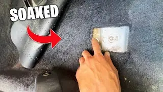 Fixing My Mustang's Wet Carpet Disaster!