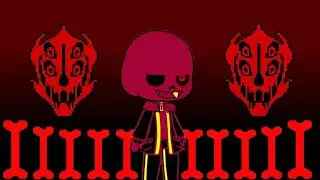 Underfell reaction to Catastrophe fell Sans (Eng/Rus) 1 part