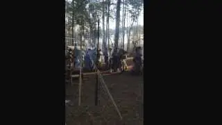 Battle of Olustee 150th, march to morning colors