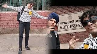 UNIVERSITY OF DELHI !!! NORTH CAMPUS TOUR !!!  😄😏