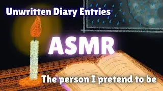 I Found a Diary That Writes Back | Rainy Night ASMR & Soft Story