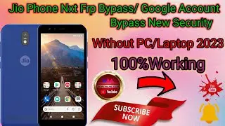 Jio Phone Nxt Frp Bypass // Google Account Bypass Android 12 Without laptop/Pc 100% Working