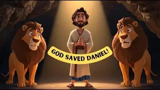 Daniel in the Lions&rsquo; Den 🦁 | A Powerful Bible Story About Faith & Courage | Dust Of His Feet