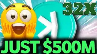 KASPA PRICE PREDICTION: $500M Fund + Whale Accumulation = 32X Potential? KASPA CRYPTO NEWS