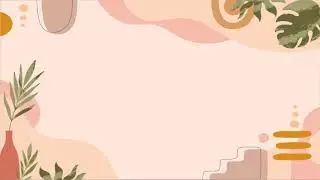 hand drawn boho background loop - aesthetic background free  use
