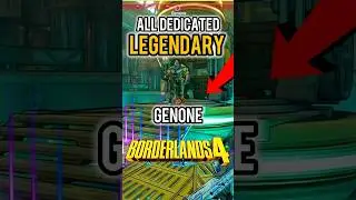 Все легендарные предметы от Дженона в Borderlands 4 😮&zwj;💨