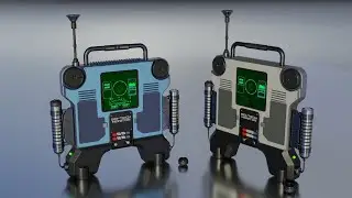 How to use Plasticity to Model Sci Fi Monitor for Beginner to Advanced Time Lapse