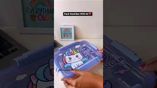 High Quality unicorn lunch box #bestgift #birthday #kawaii #tiffinbox #unicorn #lunchbox