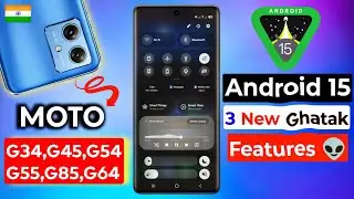 Moto Android 15 Update : 3 New Crazy Ghatak Features 👽
