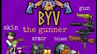 game name (the gunner) action different gun armor skin helmet #4