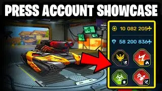 Account with EVERYTHING?! Tanki Online Showcasing Press Account