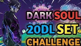 SPECIAL 20 DLS DARK SOUL SET CHALLENGE (NEW SET!!) | Growtopia - Set Challenge #328