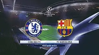PES 17 | UEFA Champions League Final | Fc Barcelona vs Chelsea | PS4 |