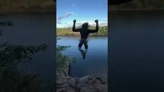 Cliff jumping in Connecticut