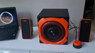 Caixa de Som Multilaser Gamer Warrior Odysseus 2.1 50W RMS - SP266