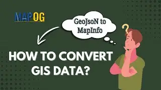 How to Convert GeoJSON to MapInfo: Step-by-Step Guide | Online GIS Data Converter | #convert #data