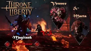 V&eacute;rence et Marta (combat entier) - Salle des illusions (cauchemar) - Throne and Liberty