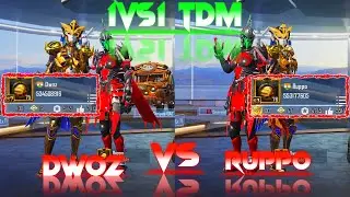 Ruppo Vs Dwoz⚡ | Tdm Full Match | 1 vs 1 TDM 🔥Who Will Win..| Pubg Mobile | Black Lebal GaminG