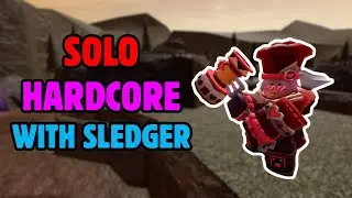 SOLO HARDCORE WITH SLEDGER | WORTH BUYING? | Roblox Tower Defense Simulator
