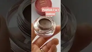 PINKFLASH 2-in-1 Eyebrow Cream & Eyeliner Waterproof Rp18.900-Rp49.900.#shorts#pinkflash#eyemakeup