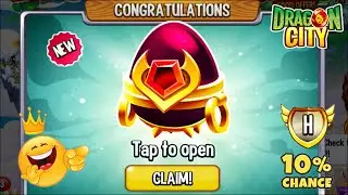 Dragon City - Unlocked x2 Legendary Vampire Egg Chest for Free 2022 😱